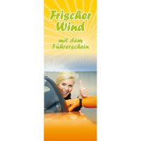 Banner-Display "Frischer Wind"