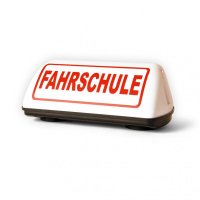 Magnet-Dachschild Speed "FAHRSCHULE" 