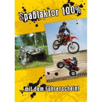 Plakat "Spaßfaktor 100"